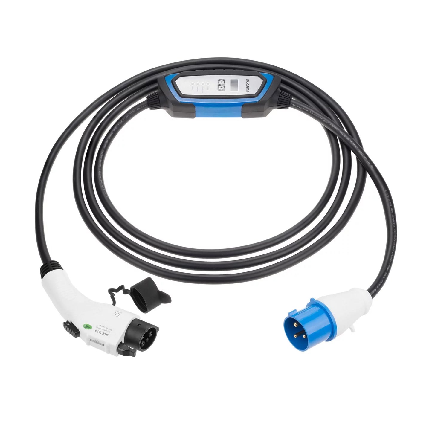 Type 1 portable charger (CEE 32A, 7.2kW, 5m)