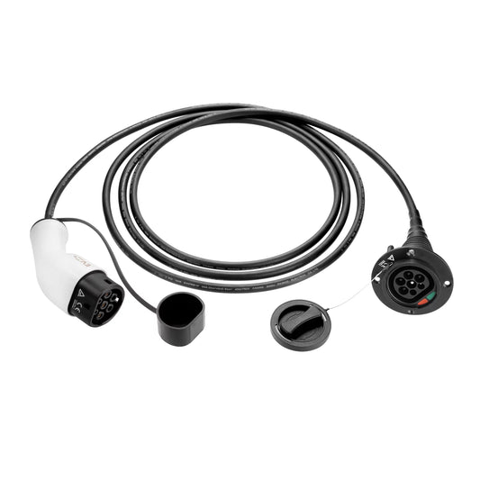 Įkrovimo kabelio prailgintuvas Type 2 (EV+, 32A, 5m)